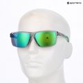 Pánské sluneční brýle Under Armour Kickoff/G S3 grey green/green multilayer 10