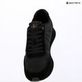 Pánské boty Calvin Klein HM0HM02212 Retro Runner Bans Leather Suede triple black/adrenaline rush 9