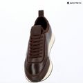 Dámské boty Calvin Klein HW0HW03118 Retro Runner Sock PANL Leather Neo bordeaux 9