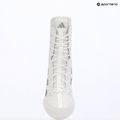 Boxerské boty adidas Box Hog 4 white/silver 9