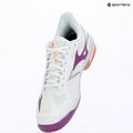 Dámské tenisové boty Mizuno Wave Exceed Court AC white/dahlia/lava orange 9