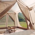 4lůžkový kempingový stan Naturehike Village 13 Ridge Ultimate Edition brown/ti black 10