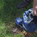 Turistická sprcha Naturehike NH17L101-D blue 5