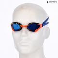 Plavecké brýle TYR Tracer-X RZR Mirrored blue/orange 6