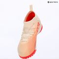 Dětské kopačky PUMA Future 9 Match TT+ Mid Jr sugared almond/puma white/ultra red/puma black 16