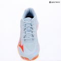 Dámské volejbalové boty Mizuno Wave Lightning Pro blue finch/lava orange/flamingo coral 15