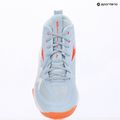 Dámské volejbalové boty Mizuno Wave Momentum Pro Mid blue finch/lava orange/flamingo coral 15