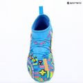 Dětské kopačky PUMA Future 9 Match Advanced Level FG/AG Jr puma white/blue glimmer/pink glimmer/yellow alert 16