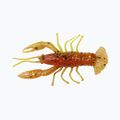 Relax Crawfish 2 Laminované 4 ks. Rootbeer-Gold, černé třpytky / žlutá CRF2