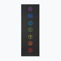 Podložka na jógu Gaiam Premium Black Chakra 6 mm black chakra