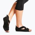 Ponožky Gaiam Grippy Yoga Studio black/blue/green 6