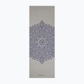 Jógová podložka Gaiam Sustained Yoga grey sundial flower