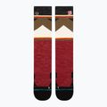 Stance Jimmy Chin Ultralight Wool Snow červené lyžařské ponožky 2