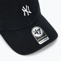 Kšiltovka 47 Brand MLB New York Yankees Base Runner CLEAN UP black 3