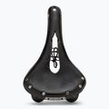 Cyklistické sedlo Brooks England Flyer Carved black