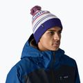 Patagonia Powder Town zimní čepice park stripe / viking blue 10
