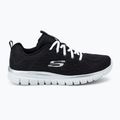 Dámské boty SKECHERS Graceful Get Connected black/white 2