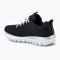 Dámské boty SKECHERS Graceful Get Connected black/white 3