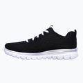 Dámské boty SKECHERS Graceful Get Connected black/white 9