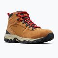 Columbia Newton Ridge Plus II Suede WP elk/mountain red pánské trekové boty 10