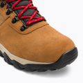 Columbia Newton Ridge Plus II Suede WP elk/mountain red pánské trekové boty 7