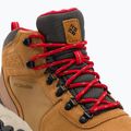 Columbia Newton Ridge Plus II Suede WP elk/mountain red pánské trekové boty 8