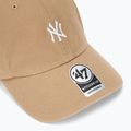 Kšiltovka 47 Brand MLB New York Yankees Base Runner CLEAN UP khaki 3