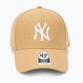 Kšiltovka 47 Brand MLB New York Yankees MVP light tan 2