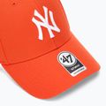 Kšiltovka 47 Brand MLB New York Yankees MVP vibrant orange 3