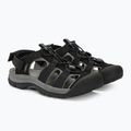 Pánské trekové sandály KEEN Rapids H2 black/steel grey 4