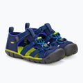 Dětské sandály KEEN Seacamp II CNX blue depths/chartreuse 4