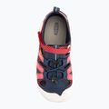 Dětské trekové sandály KEEN Knotch Creek navy/pruhy 6