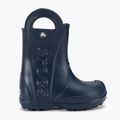 Dětské holínky Crocs Handle Rain Boot Kids navy 2