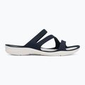 Dámské nazouváky Crocs Swiftwater Sandal navy/white 2