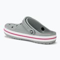 Nazouváky  Crocs Bayaband Clog light grey/candy pink 3