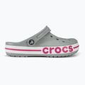Nazouváky  Crocs Bayaband Clog light grey/candy pink 4