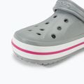 Nazouváky  Crocs Bayaband Clog light grey/candy pink 8