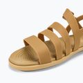 Dámské sandály  Crocs Tulum dark gold 7