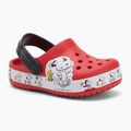 Dětské nazouváky Crocs Fun Lab Snoopy Woodstock Clog Toddler flame 2
