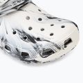 Nazouváky  Crocs Classic Marbled Clog white/multi 8