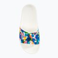 Nazouváky  Crocs Classic Crocs Bubble Block Slide white/multi 5