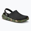 Nazouváky  Crocs LiteRide Printed Camo Clog black/multi