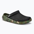 Nazouváky  Crocs LiteRide Printed Camo Clog black/multi 2