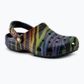 Dámské žabky Crocs Classic Seasonal Printed zebra rainbow 2