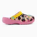 Dětské nazouváky  Crocs Ron English Party Animals Classic Clog Kids pink lemonade/multi 3