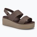 Dámské sandály Crocs Brooklyn Low Wedge mushroom/stucco