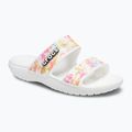 Žabky Crocs Classic Crocs Tie-Dye Graphic Sandal white 207283-928 8
