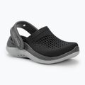 Dětské nazouváky   Crocs LiteRide 360 black/slate grey 2