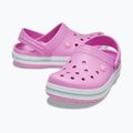 Dětské nazouváky Crocs Crocband Clog Dětské taffy pink 3
