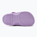 Dětské dřeváky Crocs Classic Easy Icon Clog levandulová 6